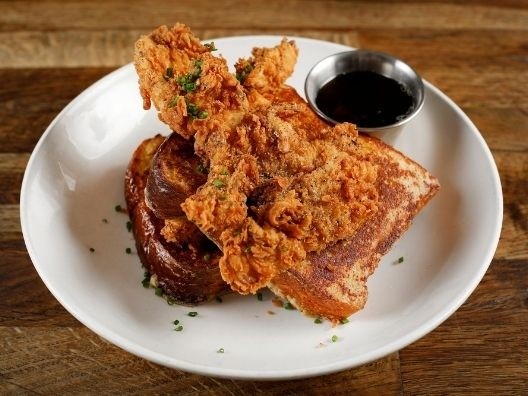 FRENCH TOAST AND FRIED CHICKEN