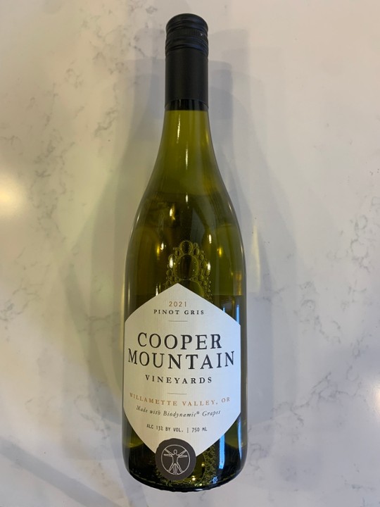 Cooper Mountain Pinot Gris 2021