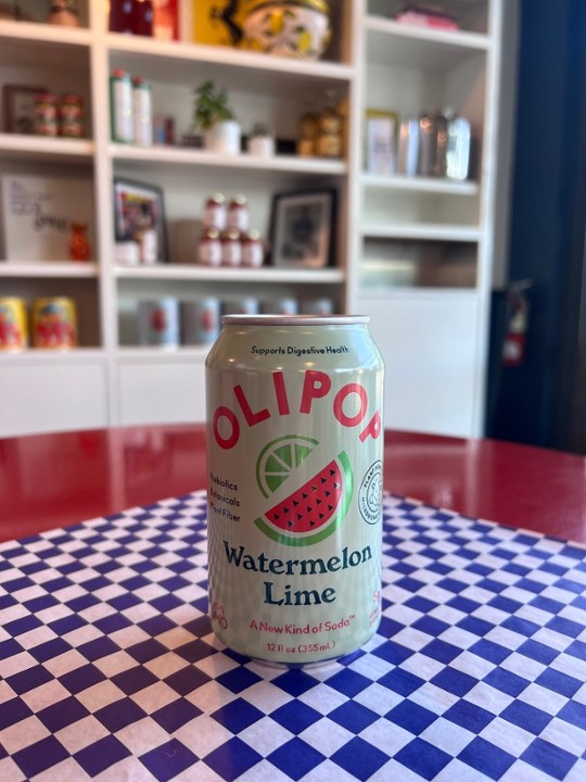 Olipop Watermelon Lime