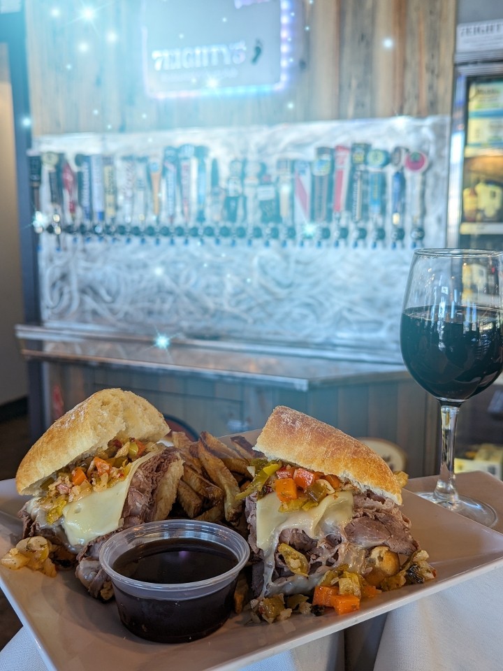 Chicago Italian Beef Sandwich