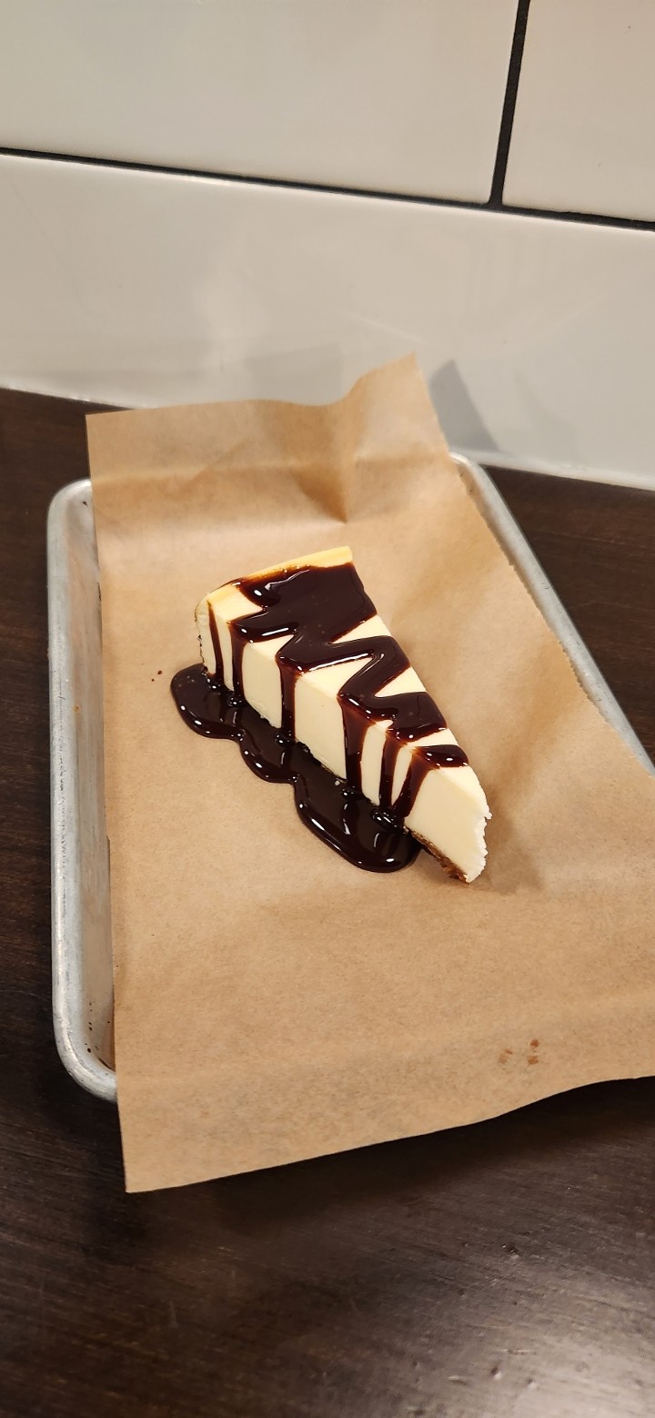 Chocolate Drizzle Cheesecake