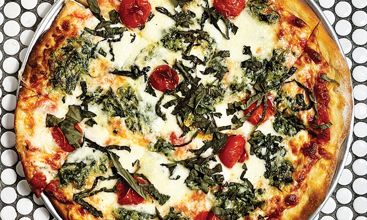 X-Large Thin-Spinach Margherita