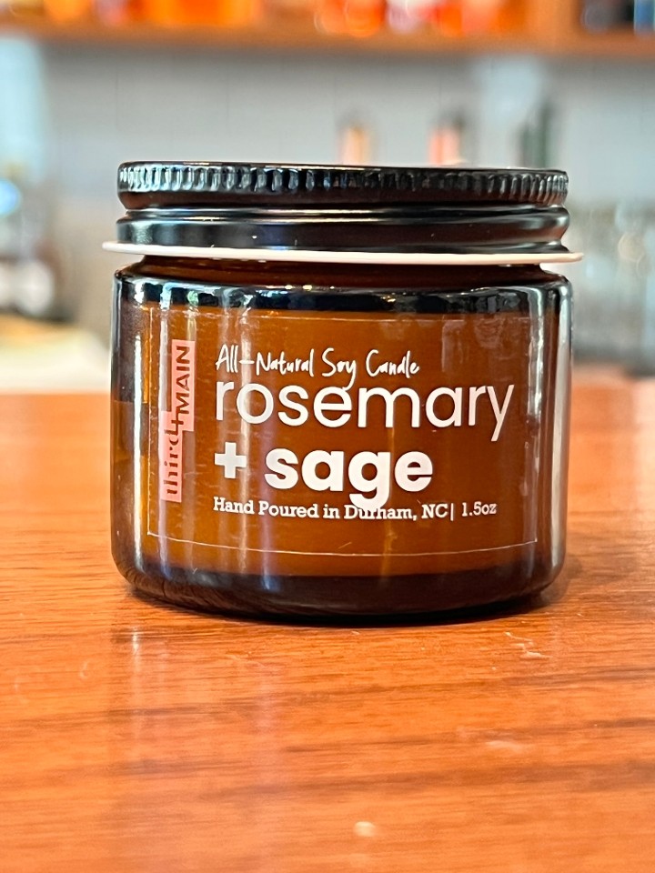 SM - Rosemary & Sage Candle
