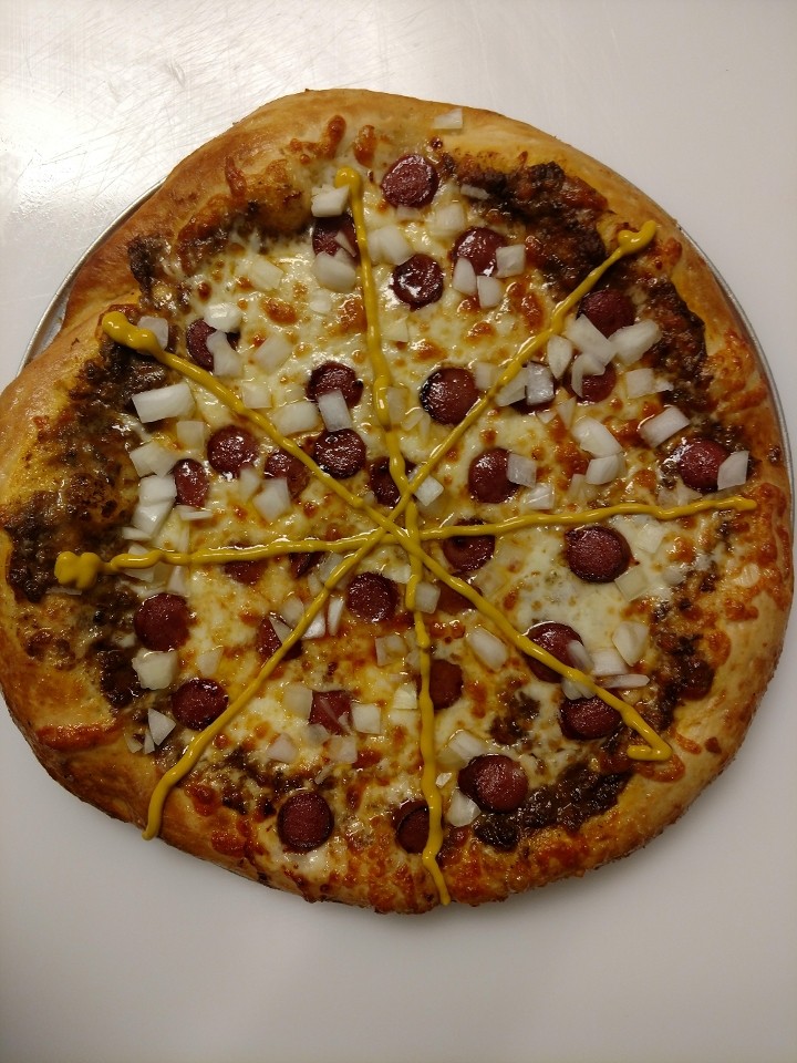 12" Coney Pizza