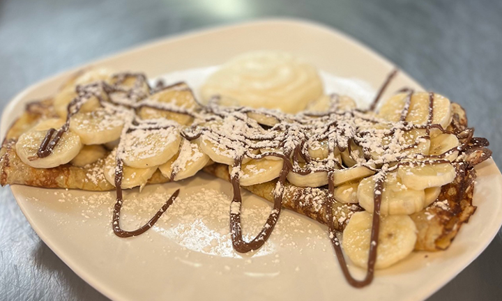 Nutella Banana Crepe