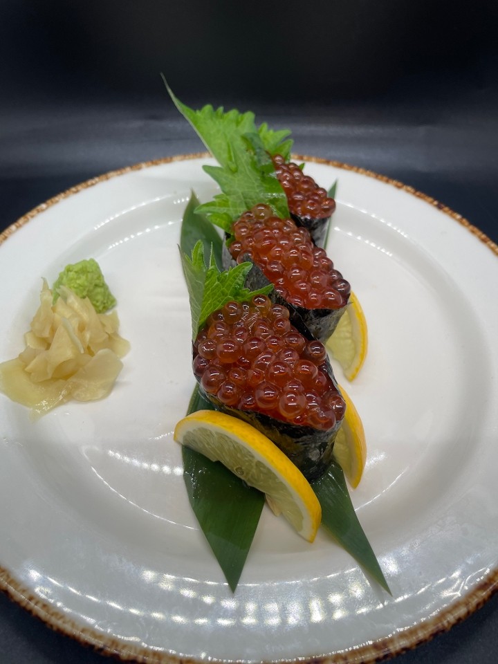 Ikura / Marinated Salmon Roe - 3 Pc