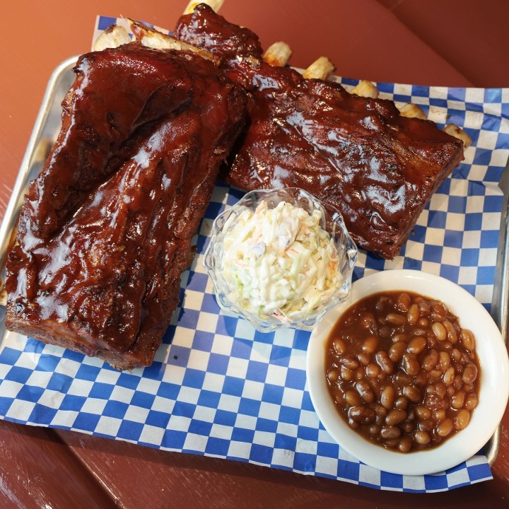 Whole Rack of Ribs Plate
