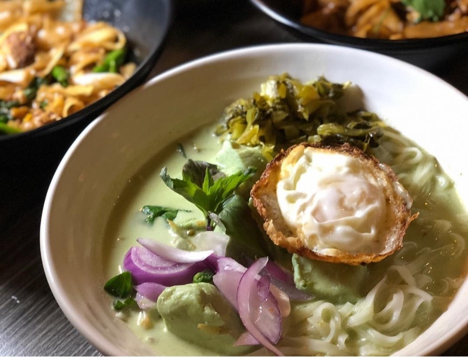 Green Curry Noodle Soup