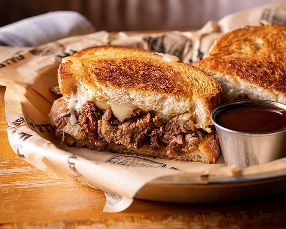 Brisket Grilled Cheese