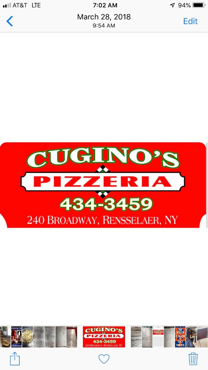 Cugino's Pizza  - Rensselaer NY - 2021 240 Broadway
