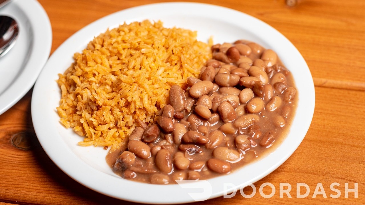 SIDE RICE & BEANS *