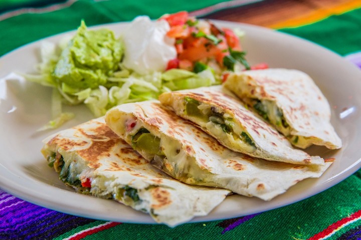 Spinach Quesadillas