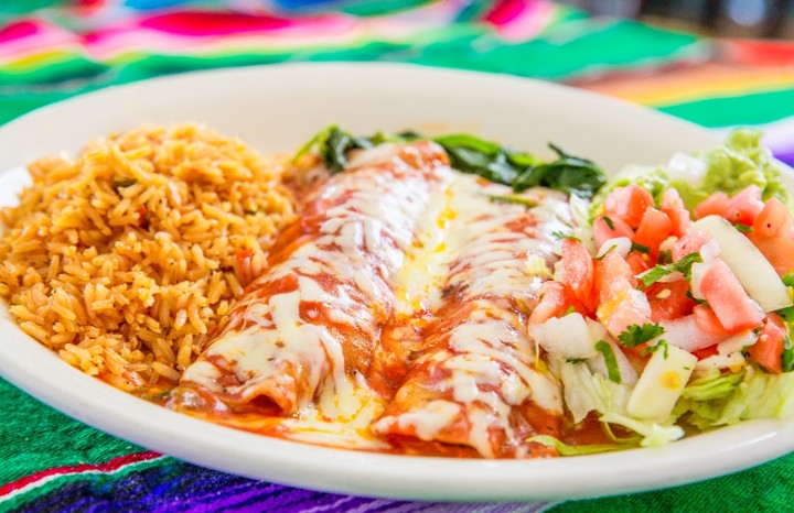 Spinach Enchiladas