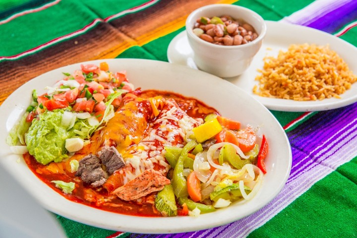 Enchiladas a La Parilla