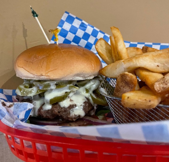 Lone Star Jalapeno Burger