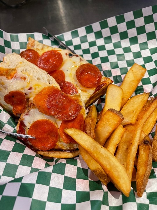 PEPPERONI PIZZA HOAGIE & FRIES