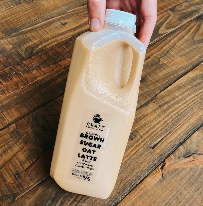 64oz Brown Sugar Oat Latte (Half Gallon)