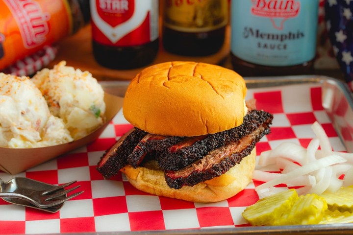 Regular Sliced Brisket Sandwich