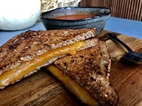 Grilled Cheese and Tomato Soup