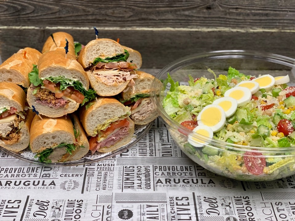 Sandwich & Salad Platter
