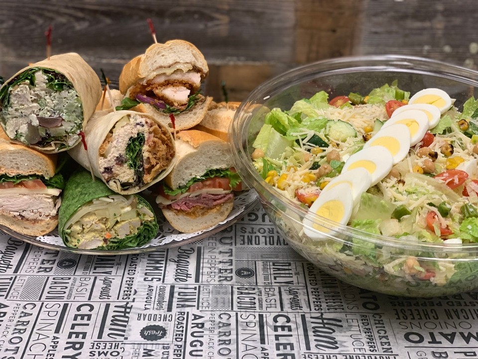 Sand/Wrap & Salad Platter