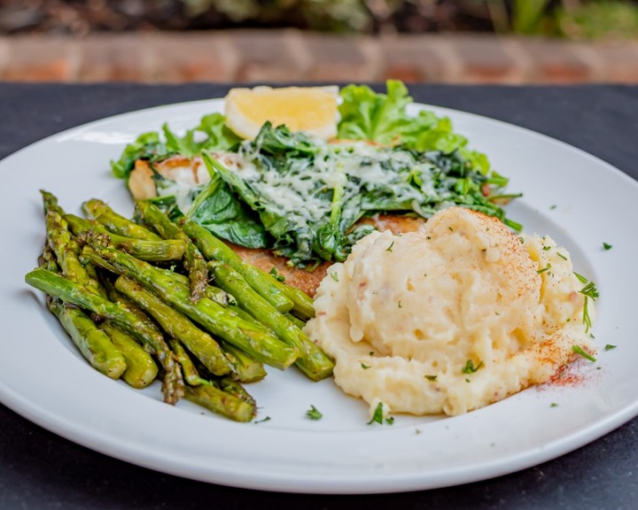 Parmesan Crusted Tilapia