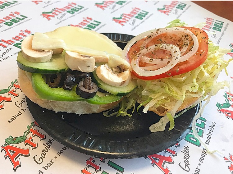 4" #10 - VEGGIE CHEESE