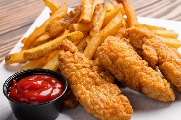 Chicken Tenders  with Fries