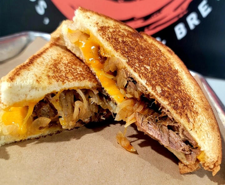 Brisket Grilled Cheese