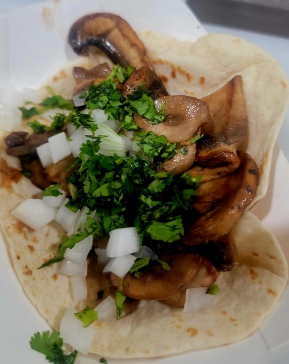 Sauteed Mushroom Taco