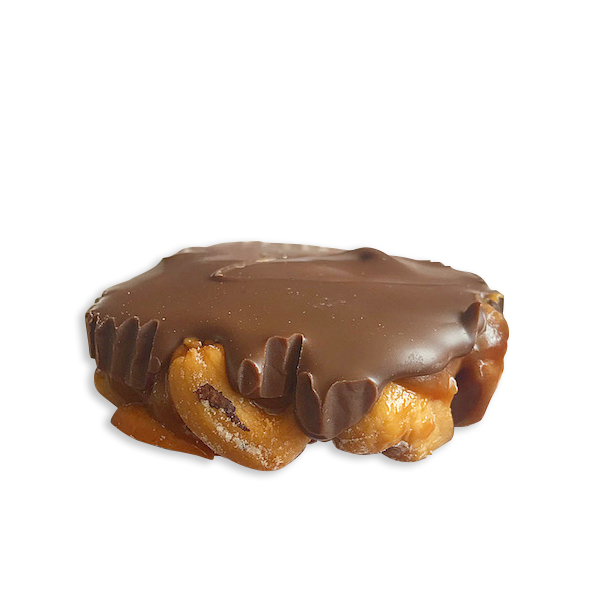 MILK CHOC CASHEW TURTLE