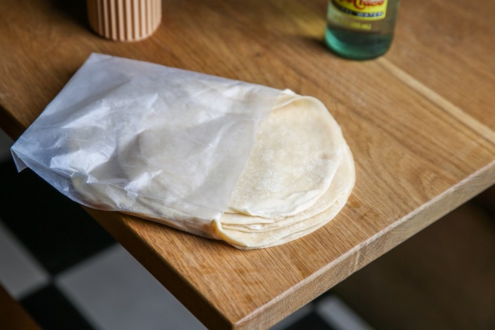 Parcooked Flour Tortillas