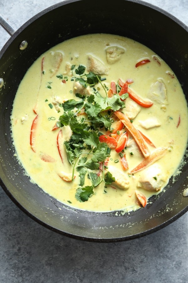 Green Curry (w/ Rice)
