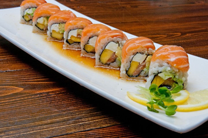 Mango & Salmon Roll