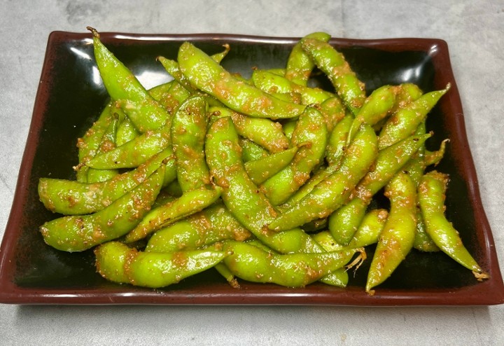 Garlic Edamame