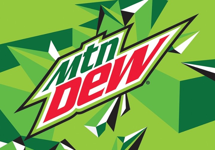 Can of Mountain Dew