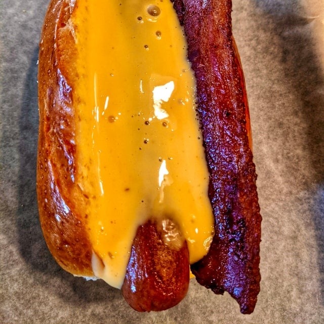 Bacon Cheese Dog