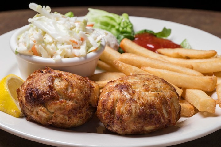 *  Crab Cake Platter (2pc)