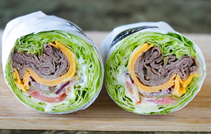 Roast Beef Lettuce Wrap