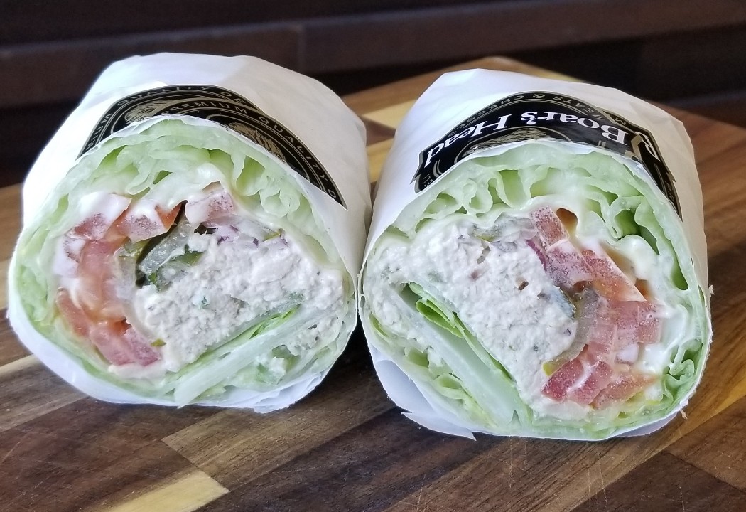 Homemade Tuna Salad Lettuce Wrap