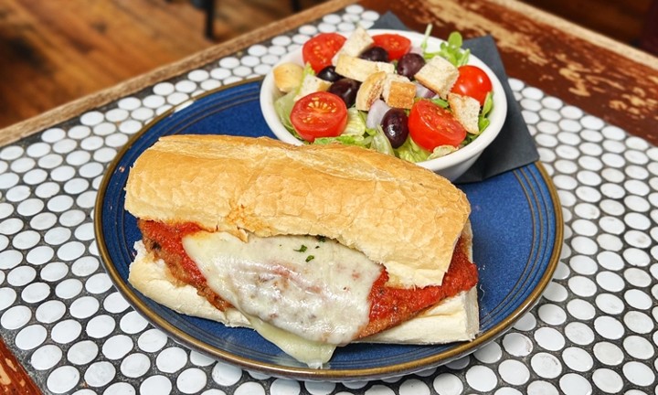 Eggplant Parmesan Sub