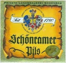 SCHÖNRAM PILS, German Pilsner