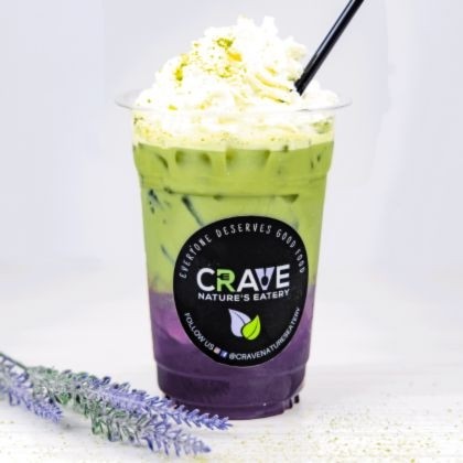 Iced Crave Latté (Matcha & Lavender)