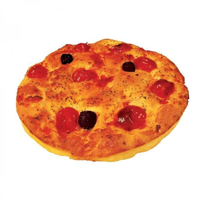 Focaccia Tomatoes & Olives 250 gr.