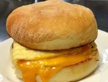 BREAKFAST SANDWICH without MEAT (Served until 2PM)
