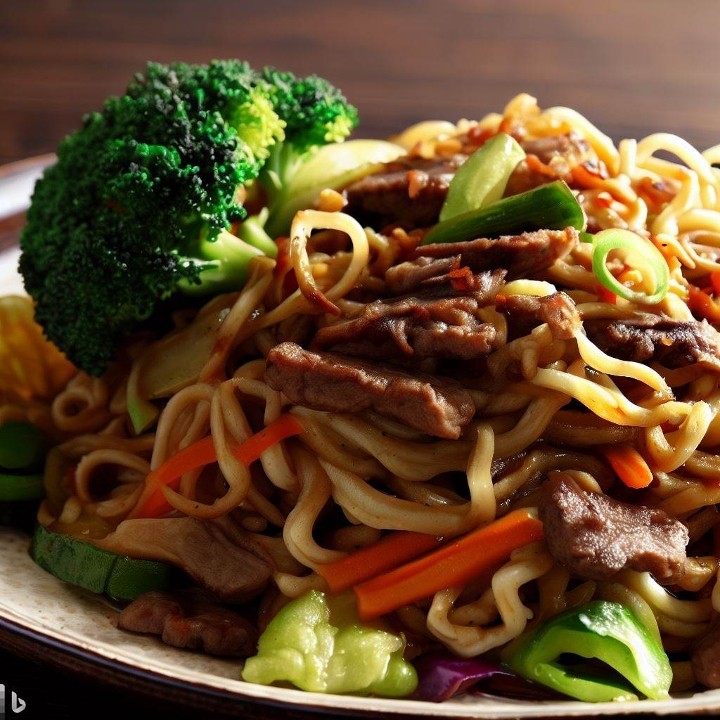 Beef Yaki Soba