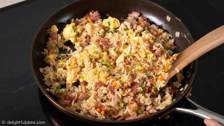 Ham & Bacon Fried Rice