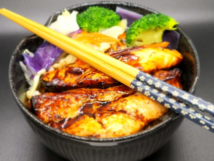 Salmon Teriyaki Bowl