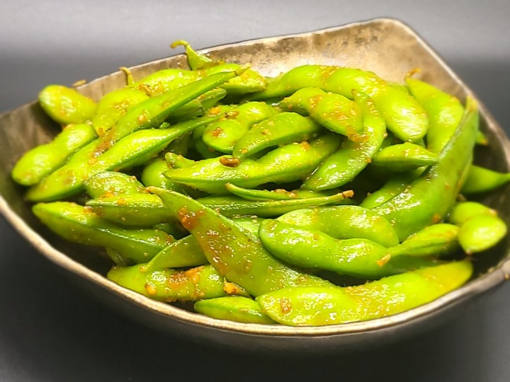 Garlic Edamame