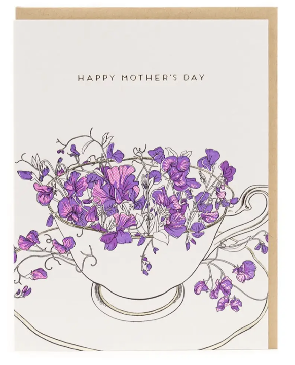 Mom Teacup Card